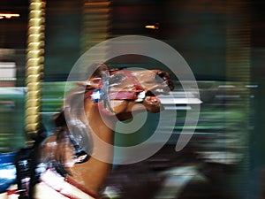 Carousel Horse in Motion