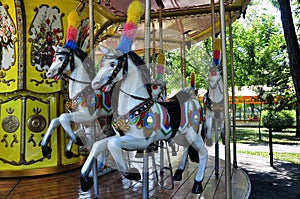 Carousel horse