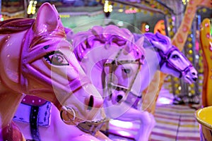 Carousel horses