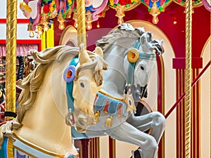 Carousel horses