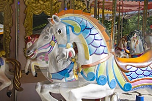 Carousel horses