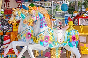 Carousel horses