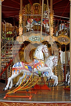 Carousel Horses in Avignon