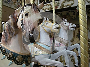 Carousel horses