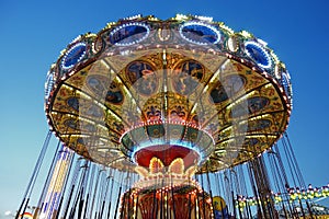 Carousel in Seaside Heights of New Jersey