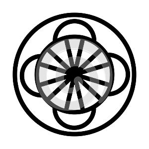 Carousel Top View Icon