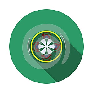 Carousel top view icon