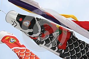 Carp streamers koinobori