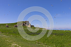 Carpanak ÃÂ°sland and Suphan mountain / VAN - Turkey