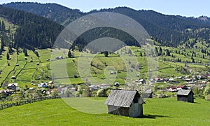 Carpathian landscape Romania