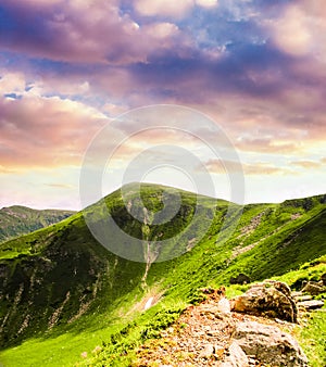 Carpathian mountains