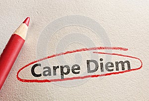 Carpe Diem circle