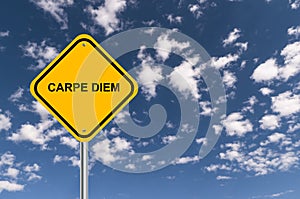 Carpe Diem sign