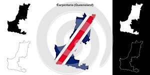 Carpentaria outline map