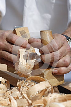 Carpenter's hands