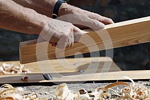 Carpenter's hands