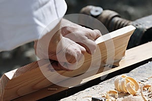 Carpenter's hands