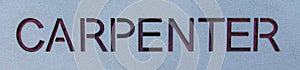 Carpenter Text