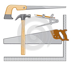 Carpenter Tools Logo photo