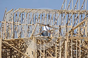 Carpenter working