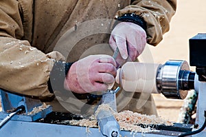 Carpenter working