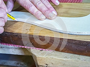 Carpenter works. Manuals woodworking