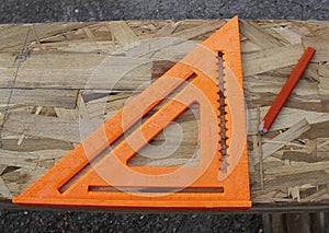 Carpenters speed square