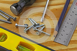 Carpenters tools photo