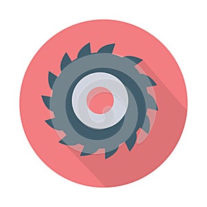 Carpenting tool Color Vector Icon which can easily modify or edit