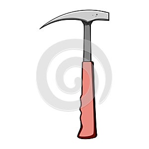 carpentry masons hammer cartoon vector illustration