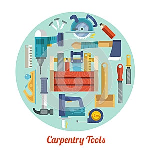 Carpentry tools set
