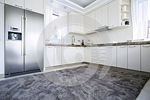 Carper in the kitchen