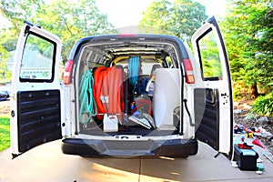 Carpet Cleaning Van photo