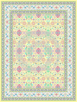 Carpet designation create new article wintage colors combination softness .