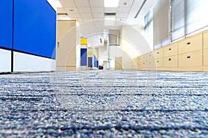 Carpet floor in office