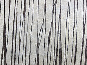 Carpet with irregular lines