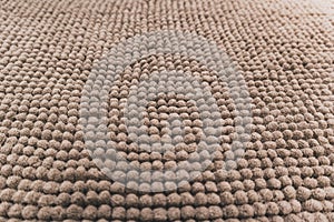 Carpet pile texture background pattern soft textile fibra bath photo