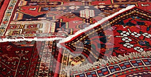 Carpets available to be used by people to kneel