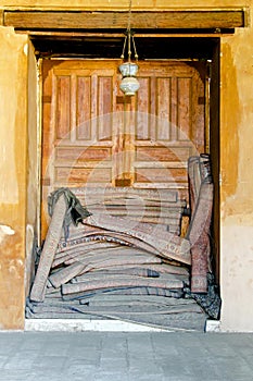 Carpets in mosque