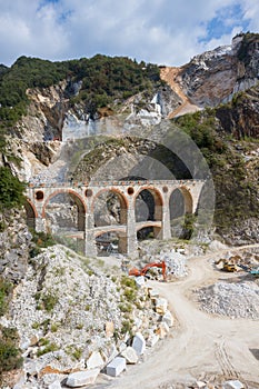 Carrara's marble quarry