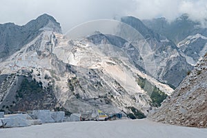 Carraran marble quarry