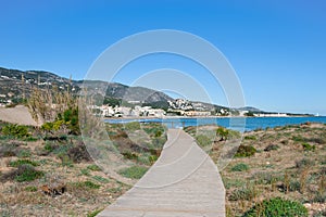 Carregador beach in Alcossebre, Spain