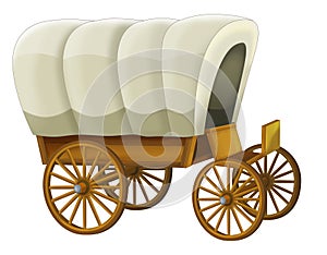 Carriage - illustration for the children