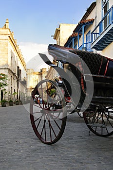 Carriage in old Havana