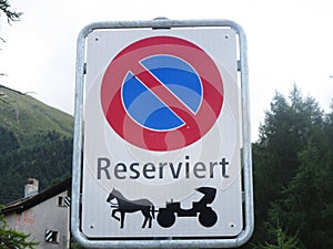 Carriage parking