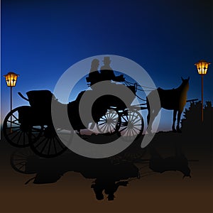 Carriage Silhouette B