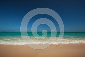 Carribean sea, beautiful panoramic view