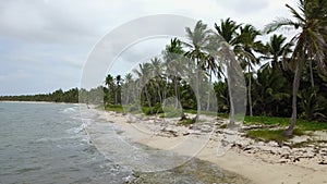 Carribean sea drone in Dominican Republic