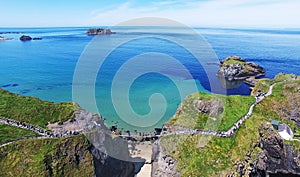 Carrick-a-Rede Rope Bridge County Antrim Northern Ireland