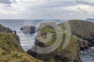 Carrick-a-Rede Rope Bridge in Northern Ireland photo